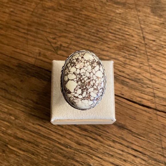 Wild Horse Jasper Natural Gemstone Ring NWOT - Picture 1 of 7